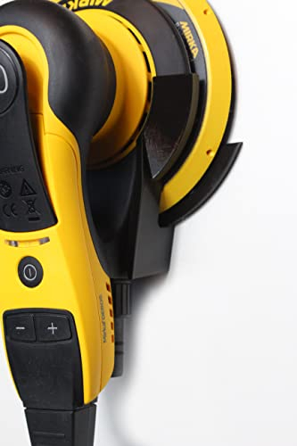 Exenterschleifer Wandhalterung Halterung Halter für Mirka Deros/Metabo SXE (Gelb)