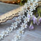 YIEUR 4 Meter Spitzenband Blumen Borte gold zum nähen, 1 Strang Spitzenbordüre Tischdeko Geschenkband, 15mm Vintage Zierband Stickerei Spitzenborte, 5 Yard Vintage Dekoband spitze gold (gold-15mm)