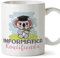 MUGFFINS Tazas para INFORMÁTICA mujer - En Español - Koalificado/koalificada - 11 oz / 330 ml - Regalo original y divertido
