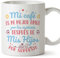 MUGFFINS Tazas para MADRE/MAMÁ - En Español - Café mejor amigo - 11 oz / 330 ml - Regalo original y divertido