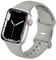 HdanMole Kompatibel mit Apple Watch Armband 38mm 40mm 41mm 42mm 44mm 45mm 46mm, Weiches Silikon Sport Armband Ersatz für iWatch Series 10 9 8 7 6 5 4 3 2 1 SE Herren Damen, Beton