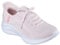 Skechers Ultra Flex 3.0 Brilliant Path, Zapatillas Mujer, Light Pink Textile Trim, 36 EU