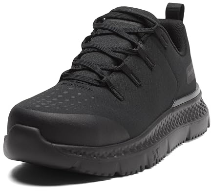 Timberland PRO Men's Intercept Steel Safety Toe Industrial Athletic Work Shoe, Black, 10.5W
