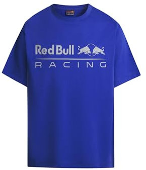 Red Bull Racing X Pepe Jeans Herren RBR Logo Driver Tee T-Shirt, Blue (Electric Blue), M