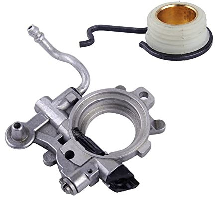 DOFABI Pompa dell'olio con ingranaggio a vite senza fine, accessori for motoseghe, for STIHL, 044 MS440 1128 640 3205 Gruppo pompa olio motosega