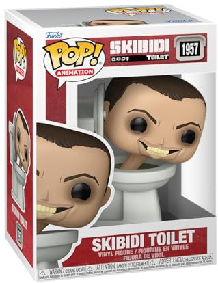 Funko Pop! Vinyl: Skibidi Toilet - Skibidi Toilet - Collectable Vinyl Figure - Gift Idea - Official Merchandise - Toys for Kids & Adults - Ad Icons Fans - Model Figure for Collectors and Display