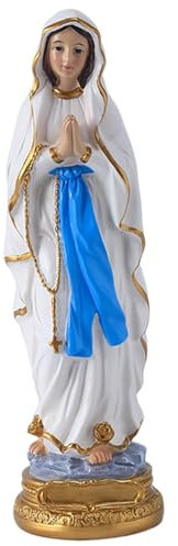 Jungfrau Maria Statue, 30 cm Harz gesegnetes Heilige Mutter Jungfrau Maria Figur für Taufen und religiöse Feiertage Dekorationen
