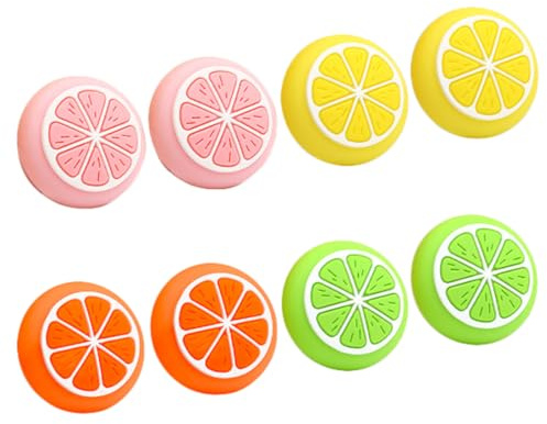 8 grip swi-itch, accessoires pour Swi-itch joystick swi-itch, en forme de fruit joystick swi-itch.