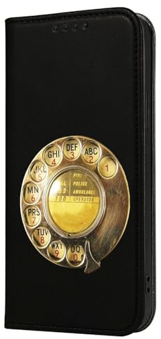 Mixroom - Flip Case Cover for Google Pixel 6 with Stand in Faux Leather Magnetic Closure Wallet Inner Part Soft TPU Design Disk Phone Keyboard 368