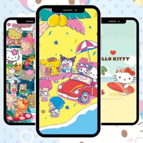 Hello Kitty Summer Wallpapers 4K HD