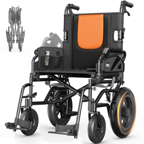 VOCIC U11 Silla de Ruedas Plegable Ligera 13KG Estrecha