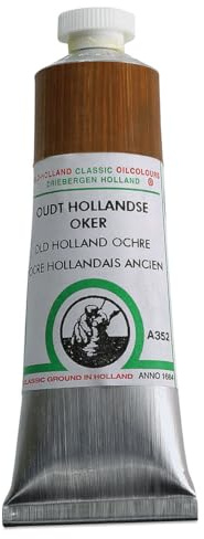 Old Holland Huile classique : 40ml Ocre