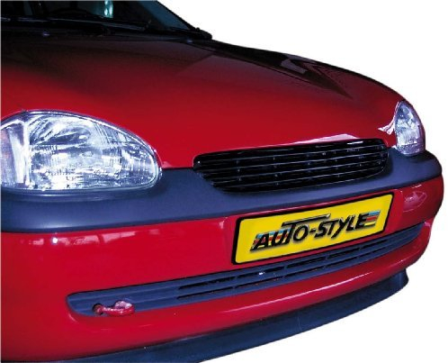 AUTO-STYLE Grill ohne Markenemblem kompatibel mit Opel Corsa B 1993-2000