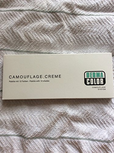 Kryolan - Dermacolor - Tavolozza di 12 mimetiche - A