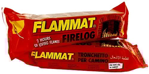 LEGNA TRONCHETTO FLAMMAT FIRELOG KG.1,000 CONF.10 PEZZI STUFA CAMINO