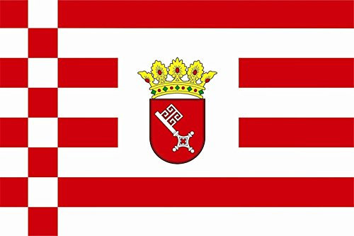 U24 Fahne Flagge Bremen Bootsflagge Premiumqualität 20 x 30 cm
