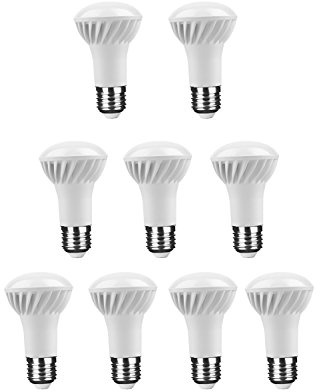 NuLoXx 9er Pack LED R63 7W/840 4000K E27 neutralweiß, 500LM, AC 220-240V, 110° Abstrahlwinkel