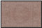etm Hochwertige Fußmatte | schadstoffgeprüft | bewährte Eingangsmatte in Gewerbe & Haushalt | Schmutzfangmatte mit Top-Reinigungswirkung | Sauberlaufmatte waschbar & rutschfest (60x90 cm, Beige-Rosé)