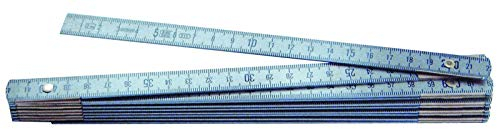 MIB Leichtmetall-Gliedermaßstab EG Genauigkeitsklasse III, 1/2 m zur AUSWAHL: 2 m, Alu