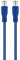 SCHWAIGER KVCF50 538 Flexibles Koaxialkabel 5m SAT-Kabel Antennenkabel F-Stecker F-Anschlüsse Quick Satellitenkabel TV HDTV blau 2-fach geschirmt 75dB