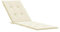 vidaXL Liegestuhl Auflage, Polster Auflage für Deckchair, Polsterauflage für Gartenliege, Liegenauflage Outdoor, Creme (75+105) x50x4cm