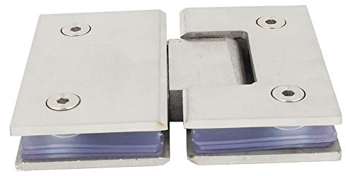 Duschscharnier aus Edelstahl, 90-Grad-Duschscharnier, 8-12 mm Wandhalterung, für Glastür-Duschtürscharniere, robust, solide und verfügbar