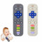 2 Pezzi Baby Teether Silicone per 3-18 Mesi - Giocattolo dei Denti, Telecomando Soft Chewing Toy - Lenisce i Bambini Ferita Gomma