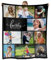 NIBESSER Personalisierte Decke Mit Foto Super Weich Kuscheldecke mit Eigenem Foto und Text, für Geburtstag Weihnachten Hochzeit Jahrestag Geschenk