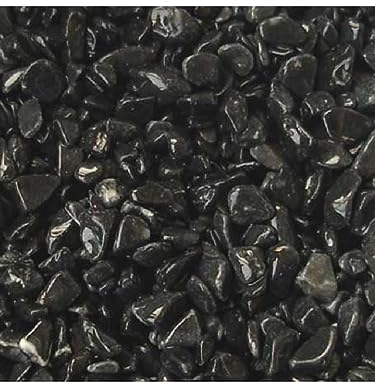 Deko-Kies schwarz 5 kg Granulometer, 4 – 6 mm, Süßaquarium