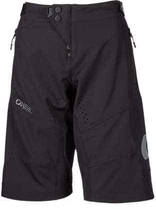 O'NEAL | Mountainbike-Hose | MTB Mountainbike DH Downhill FR Freeride | Weiblicher Schnitt, Schweißableitendes und atmungsaktiver Stretch | Soul Women's Shorts V.24 | Erwachsene | Schwarz | Größe XL