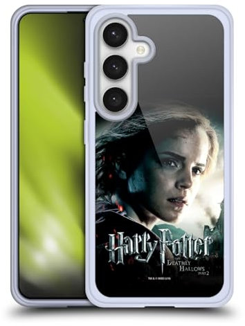 Head Case Designs Offizielle Harry Potter Hermione Granger Deathly Hallows VIII Soft Gel Handyhülle Hülle kompatibel mit Samsung Galaxy S24 5G