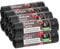 Kordis Lot de 8 sacs poubelle robustes avec poignée à nouer - 70 l - En plastique noir - Pour poubelles de cuisine et de jardin - 160 sacs poubelle non parfumés - 73,5 x 105 cm