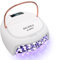 NAILGIRLS Salon Nail Light Rechargeable, Cordless 80W Professional Fast Curing Lamp for Gel Polish Nail Machine, with Automatic Sensor and LCD Display for Nail Technician & Salon