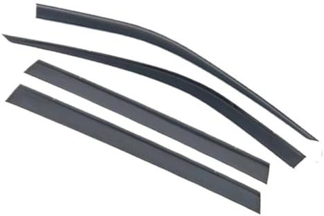 DZSCHUNLUSM Auto Windabweiser Für VW Für Touran 2016–2023 Autofenster Regen Augenbrauenschutz Sonnenblende Markise Windabweiser Fensterblende Auto