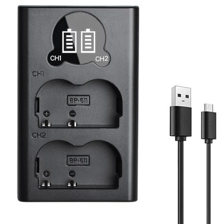 KWTOUL NP-FZ100 Camera Battery Charger Dual USB Charger with LCD Display Compatible with Sony A7iii, A7iv, A7RIII (A7R3), A7RIV, A7C, A7Cii, A6700, A6600, A9, A1, ZV-1E, FX30 Camera Batteries