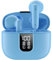 Wireless Earbuds Bluetooth 5.4 In Ear Buds 6 Mic ENC Noise Cancelling Clear Calls, Deep Bass HiFi Stereo Sound Earphones 35H Playtime LED Power Display IPX7 Waterproof Headphones for Android iOS Blue