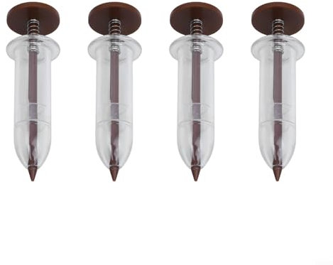 Compatti 4PCS Spandiconcime da giardino per il giardinaggio su piccola scala e uso esterno