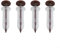 Compatti 4PCS Spandiconcime da giardino per il giardinaggio su piccola scala e uso esterno