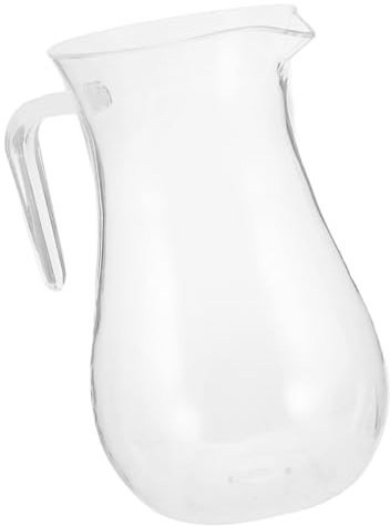 BESPORTBLE Caraffa Decanter Vino Plastica Aeratore con Manico Dispenser Bevande Versatile per Bar Casa Ktv Contenitore Acqua e Succhi Facile da Pulire e Resistente