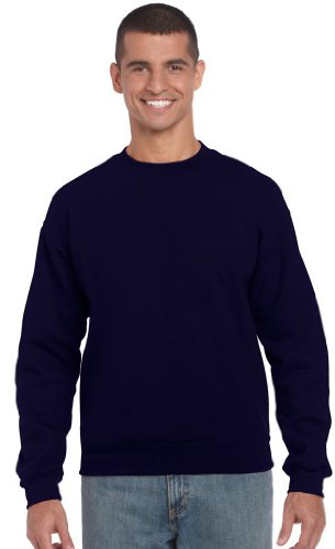 Gildan Men's Sweatshirt - Blue - X-Large