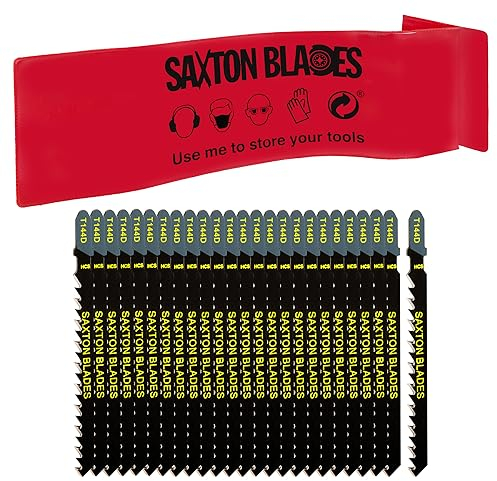 25x Saxton Jigsaw blades Wood T144D fit Bosch, Dewalt, Hitachi, Makita, Festool etc