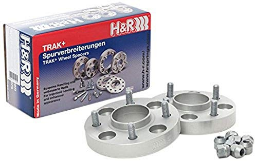 H&R DRM-System Wheel spacer set 50mm per axle - Bolt pattern 4x95,25 - Hub 56,7mm - Bolt size M12x1,5 - compatible with Lotus/Rover