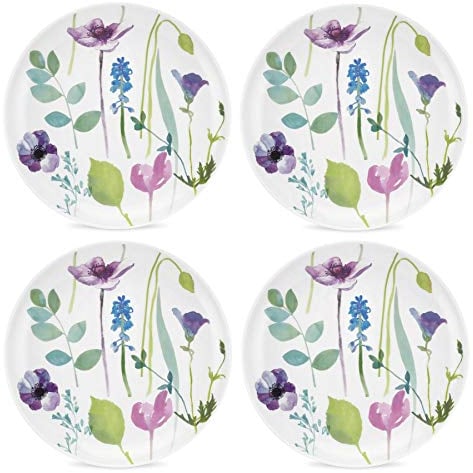 Portmeirion Home & Gifts WG67060-XL Water Garden Side Plate-Set of 4