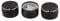 sourcing map 3Stk. Metall Schale Potentiometer Topf Drehknopf Knöpfe für 6mm Dmr.Schaft de