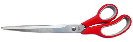 Tijeras para papel pintado, modelo 07415, de Rotix. De acero inoxidable, 30 cm de longitud, también aptas para zurdos