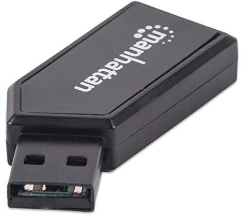 Manhattan 101677 Mini USB 2.0 Multi-Card Reader/Writer Hi-Speed USB 2.0 mobil 24-in-1