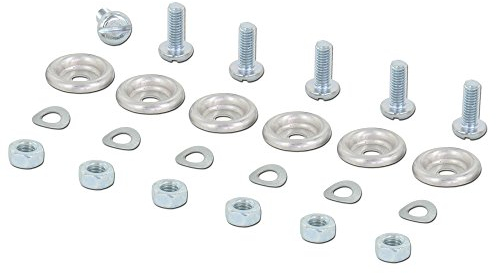 Befestigungsset für Trittbrett Schwalbe KR51 ALU - Original mit Hütchen -