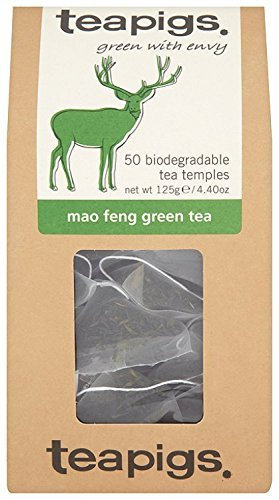 Teapigs Mao Feng Green Tea 125g 50 Tea Bags (Pack of 4)