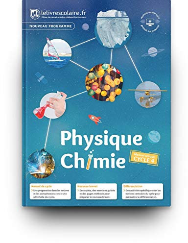 Physique-Chimie Cycle 4 (5e 4e 3e) : Manuel élève