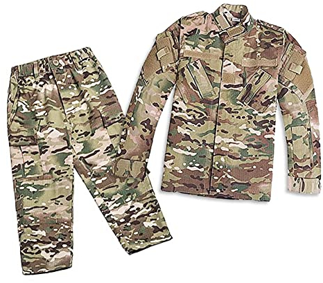 H World EU Tattico Airsoft Bambini Abbigliamento Bambini BDU Caccia Militare Camouflage Combattimento Uniforme Tuta Giacca Camicia e Pantaloni